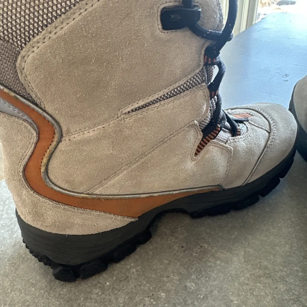 Icebug Sorsa Snow Ice Boots Men US size 8/41 Beige Lace Up